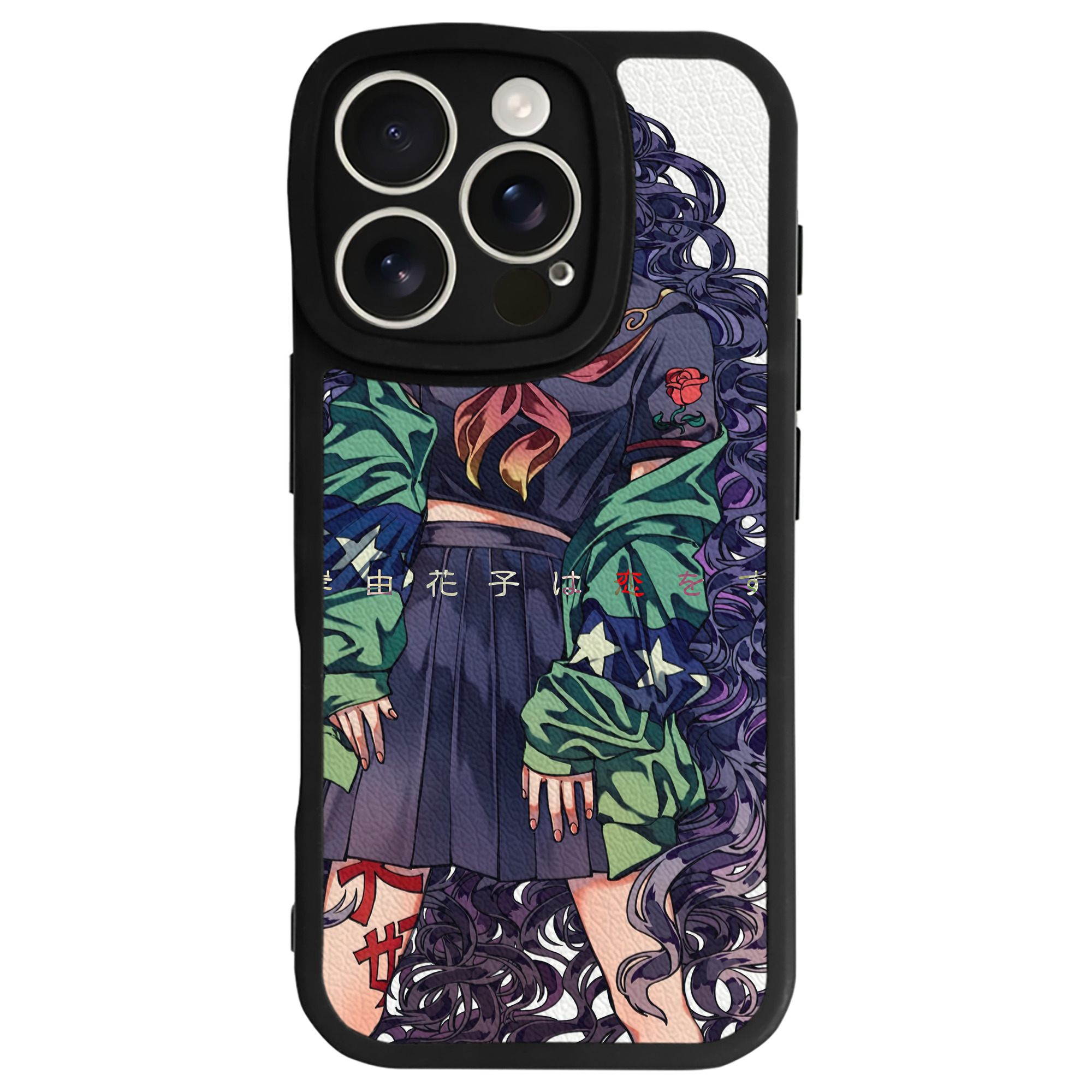 （画像用） ジョジョの奇妙な冒険 JoJo's Bizarre Adventure 【iPhone 16シリーズ対応】シリコンスマホケース（レザー調） 材質：シリコン